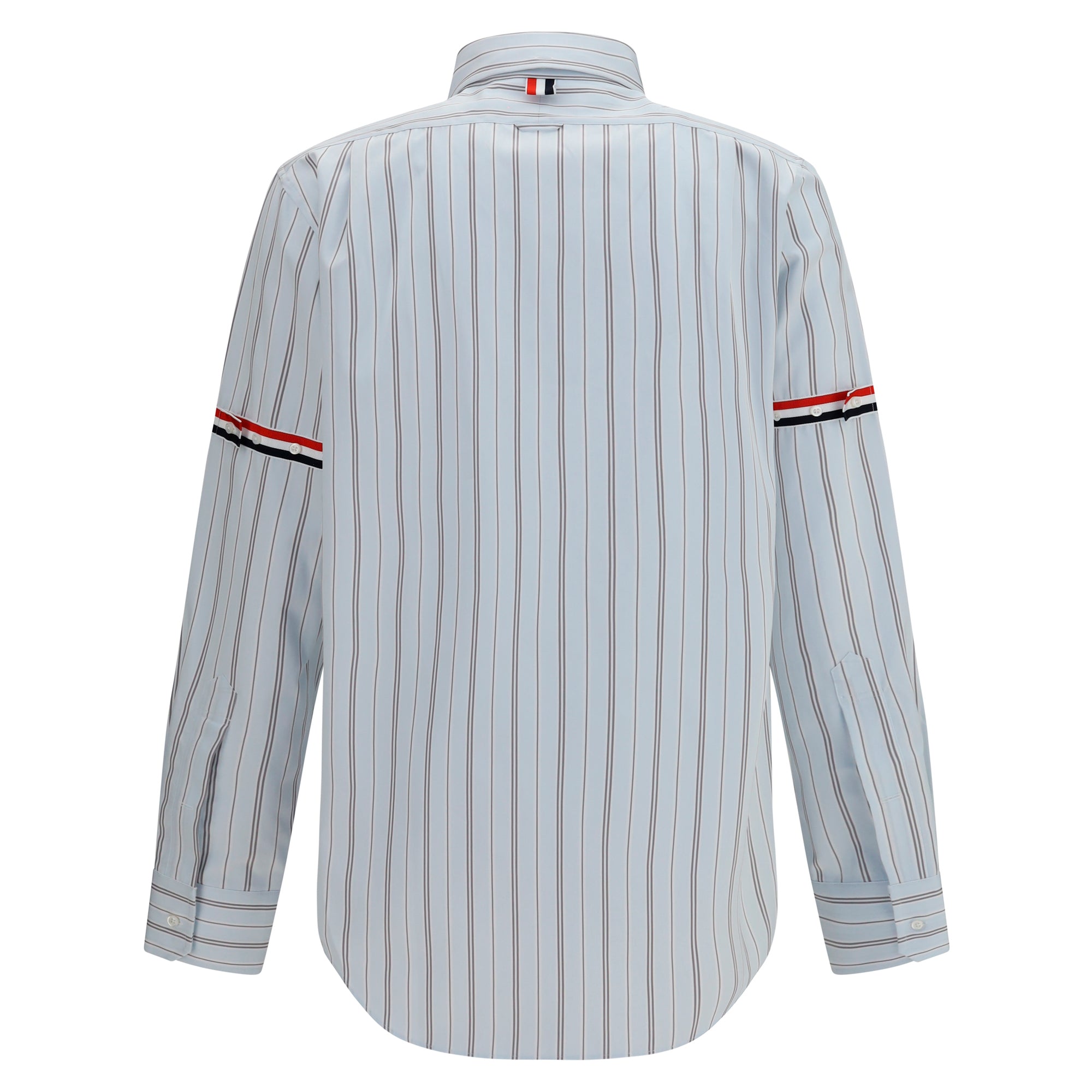 Fine-striped grosgrain poplin Shirt