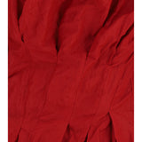 Draped mini Dress with balloon hem