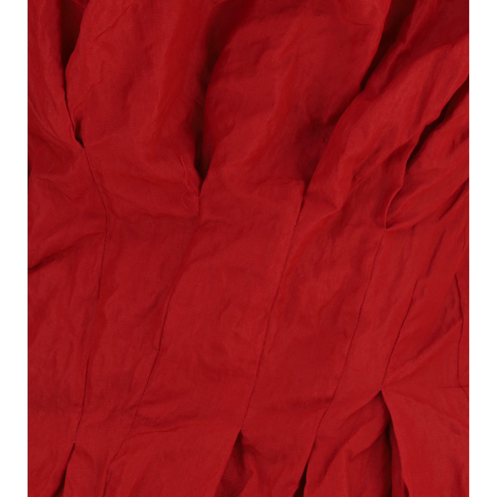 Draped mini Dress with balloon hem