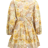 Daylight wrap mini Dress
