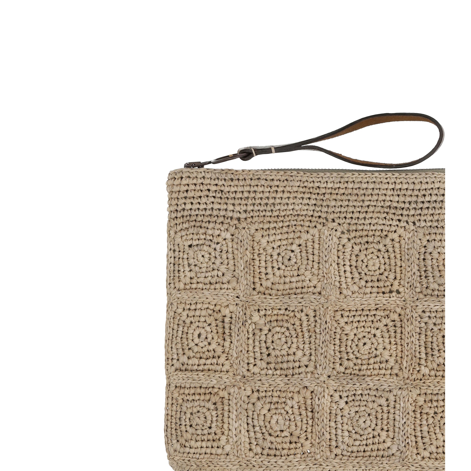 Raffia Tanala Pouch