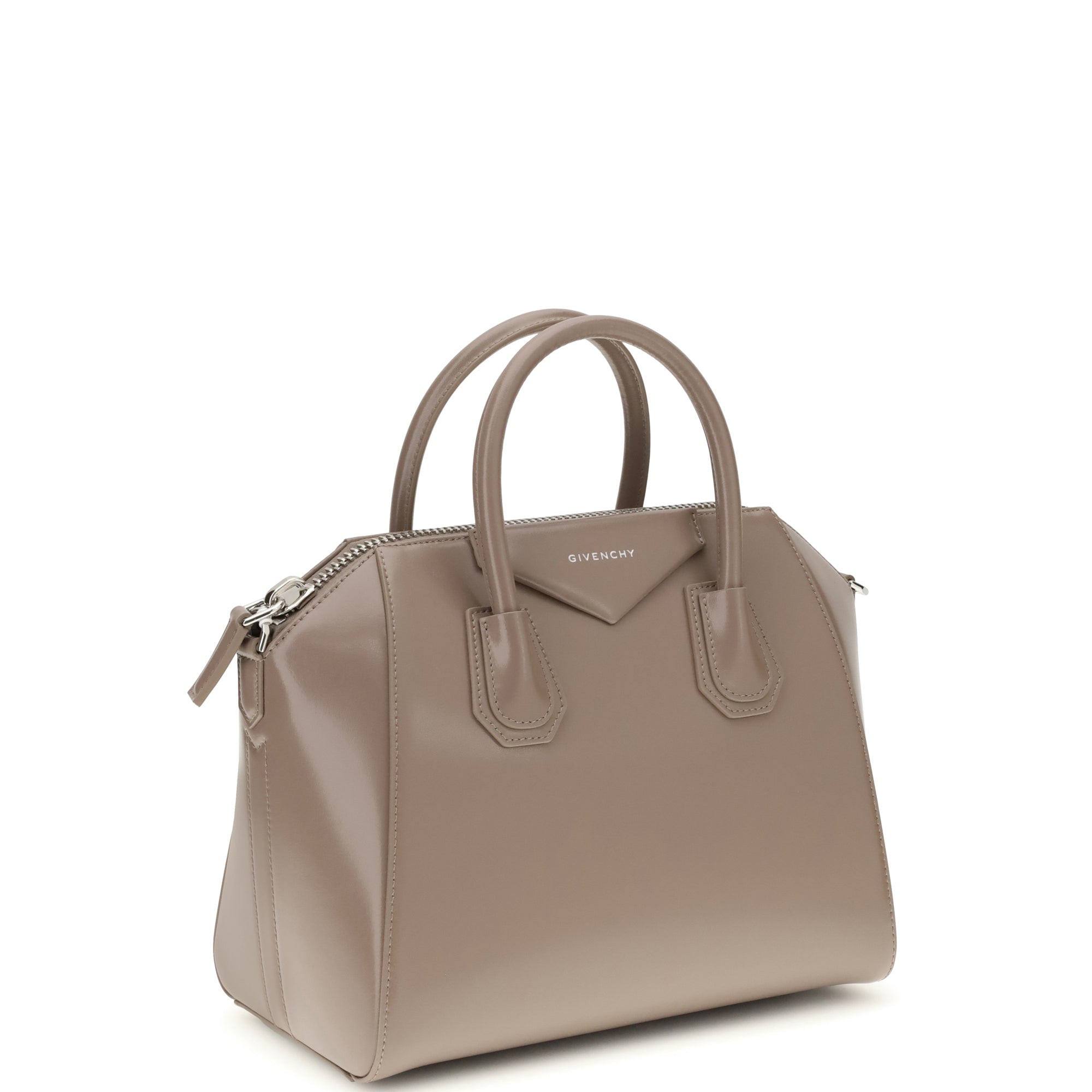 Antigona small leather Box Handbag
