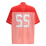 Technical mesh Shirt with reversed 22 print