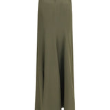 Draped long Skirt