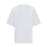 Short-sleeve T-shirt with central logo print