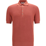 Short-sleeve Polo with buttons