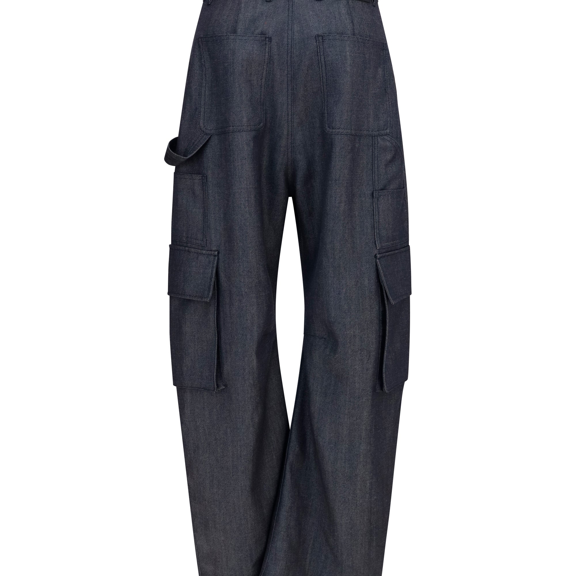 Denim print cargo Pants