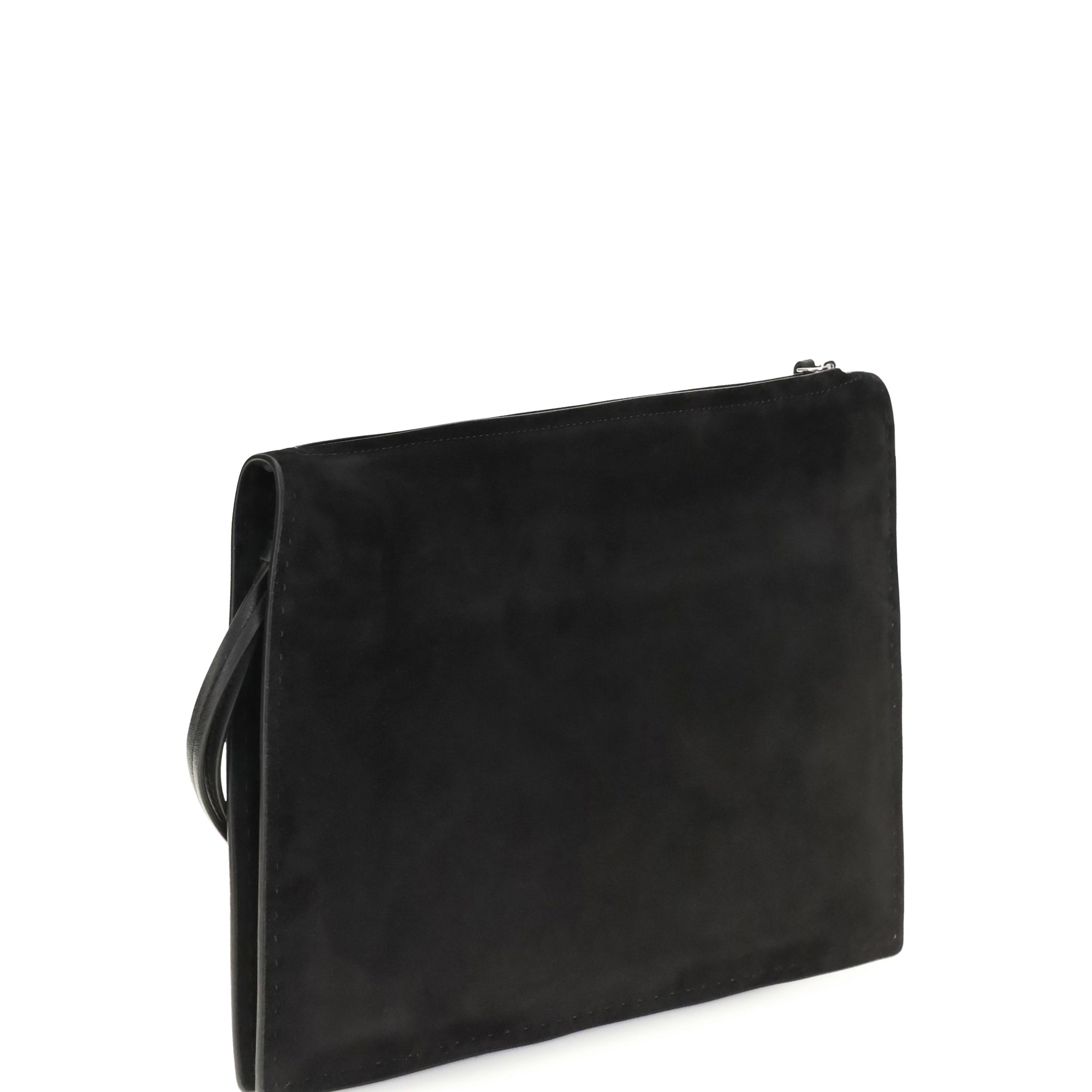 Glove suede Clutch