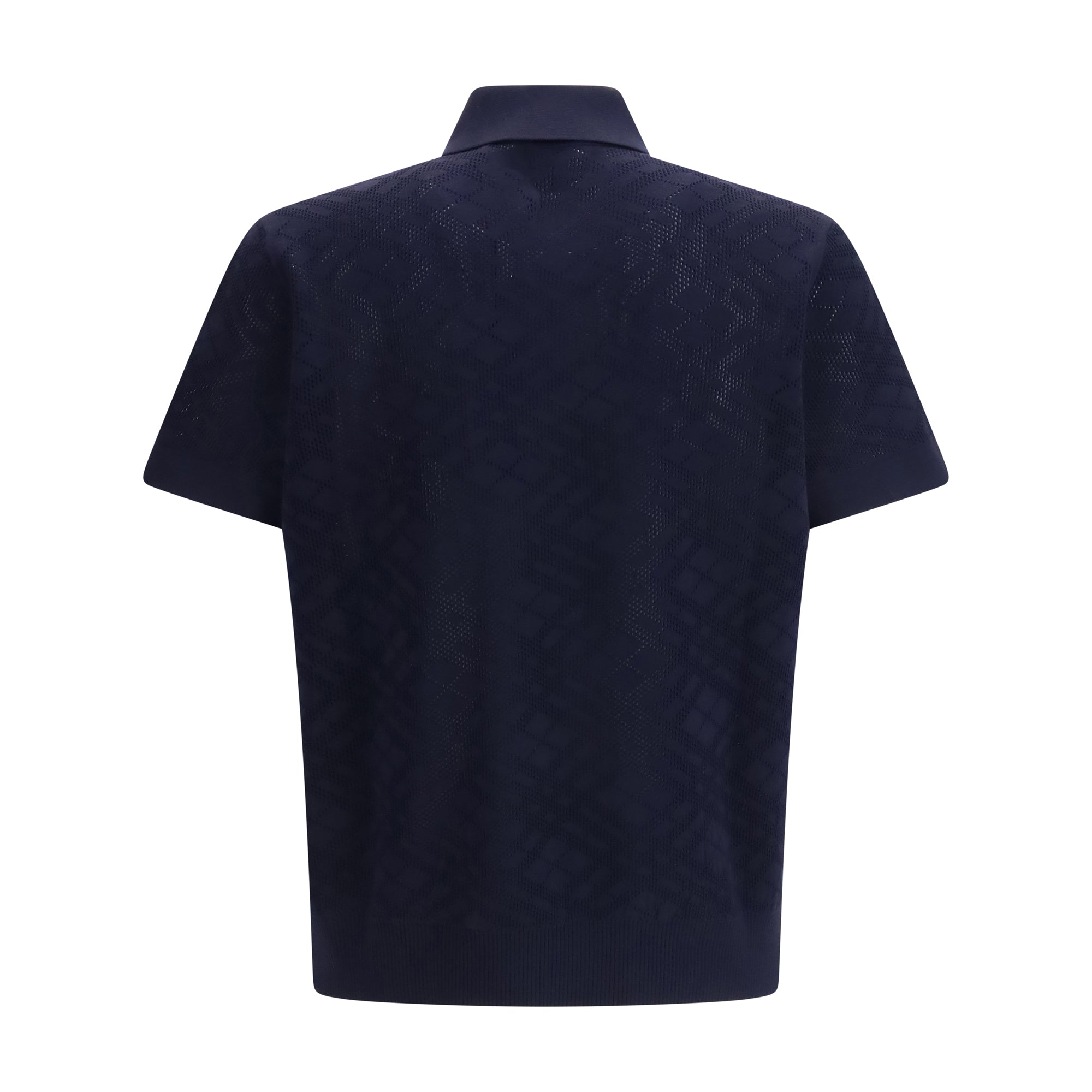 Check wool Polo
