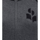 Lanya logo and zip Cardigan