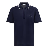 Cotton zip Polo