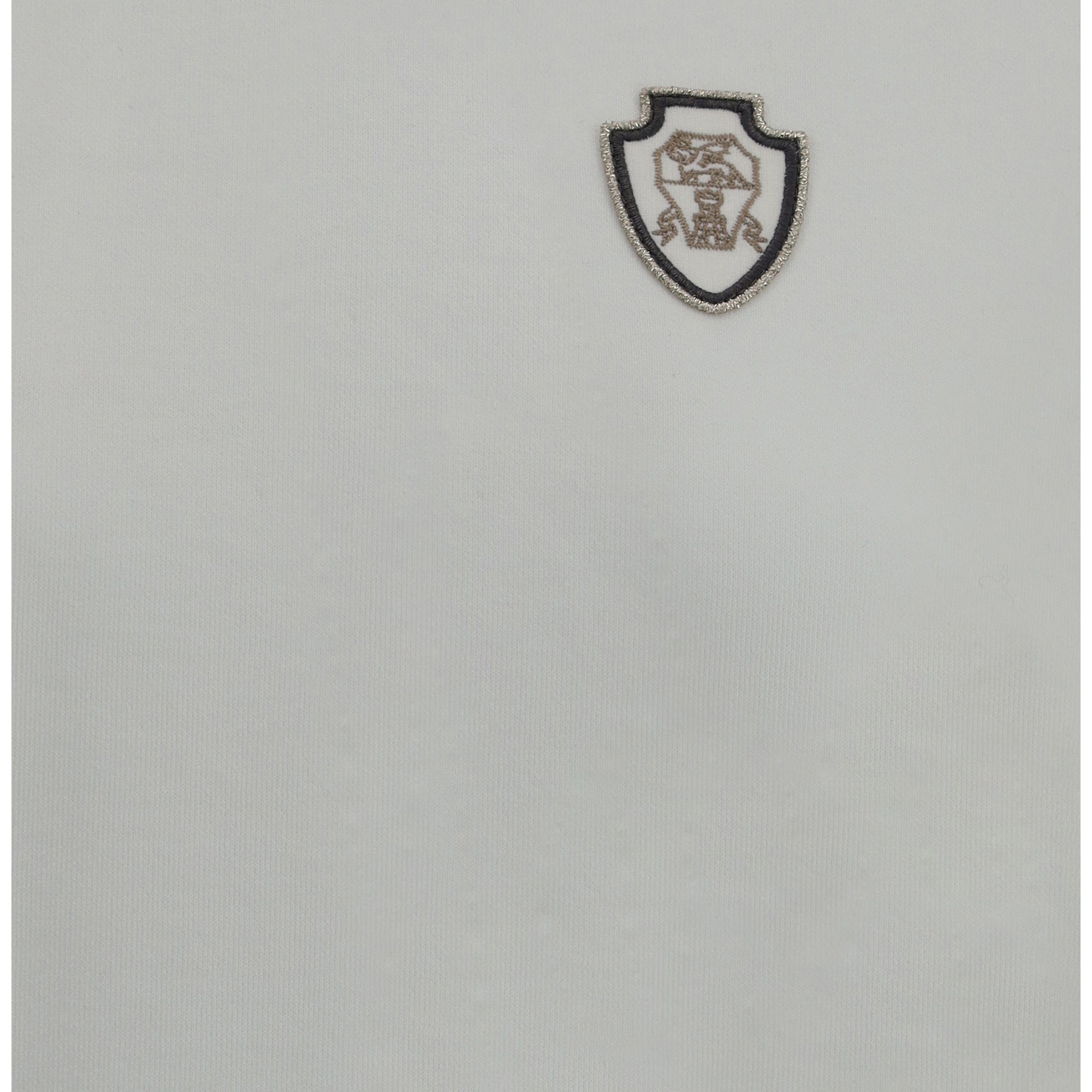 Sweatshirt with logo's patch