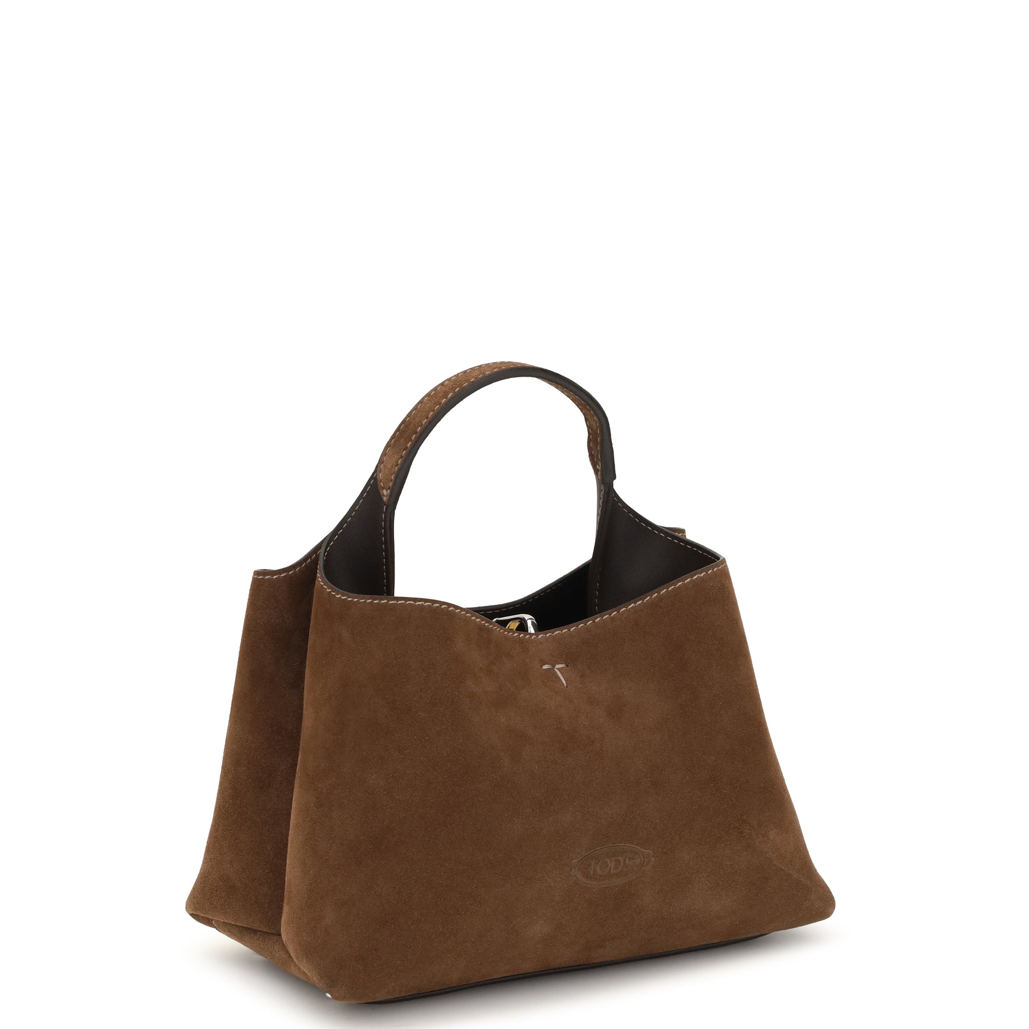 Suede Handbag