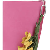 Satin Bucket Bag