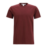 Short-sleeved cotton crewneck T-shirt