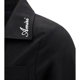 Script collar Jacket