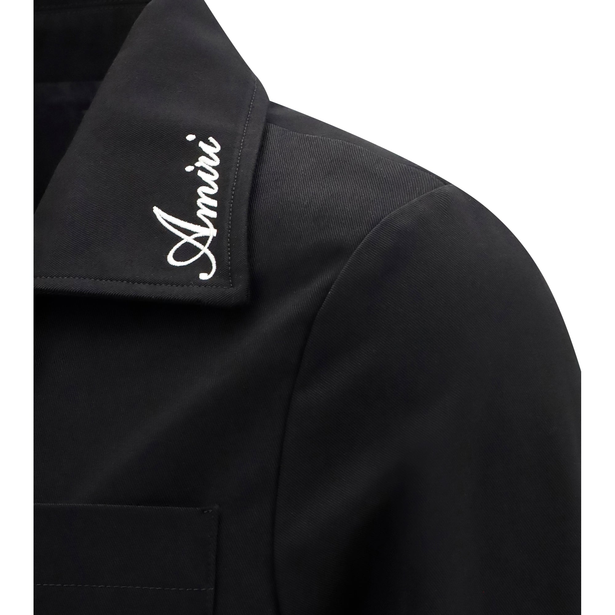 Script collar Jacket