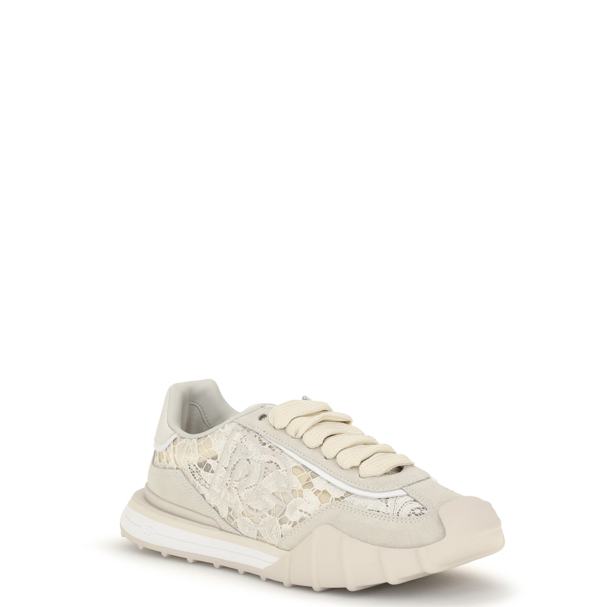 Leather and lace Sneakers