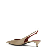VLogo Signature kitten-heel slingback Pumps
