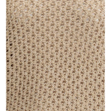 Jumper crafted from Platinum yarn with micro sequins