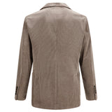Double-breasted corduroy Jacket