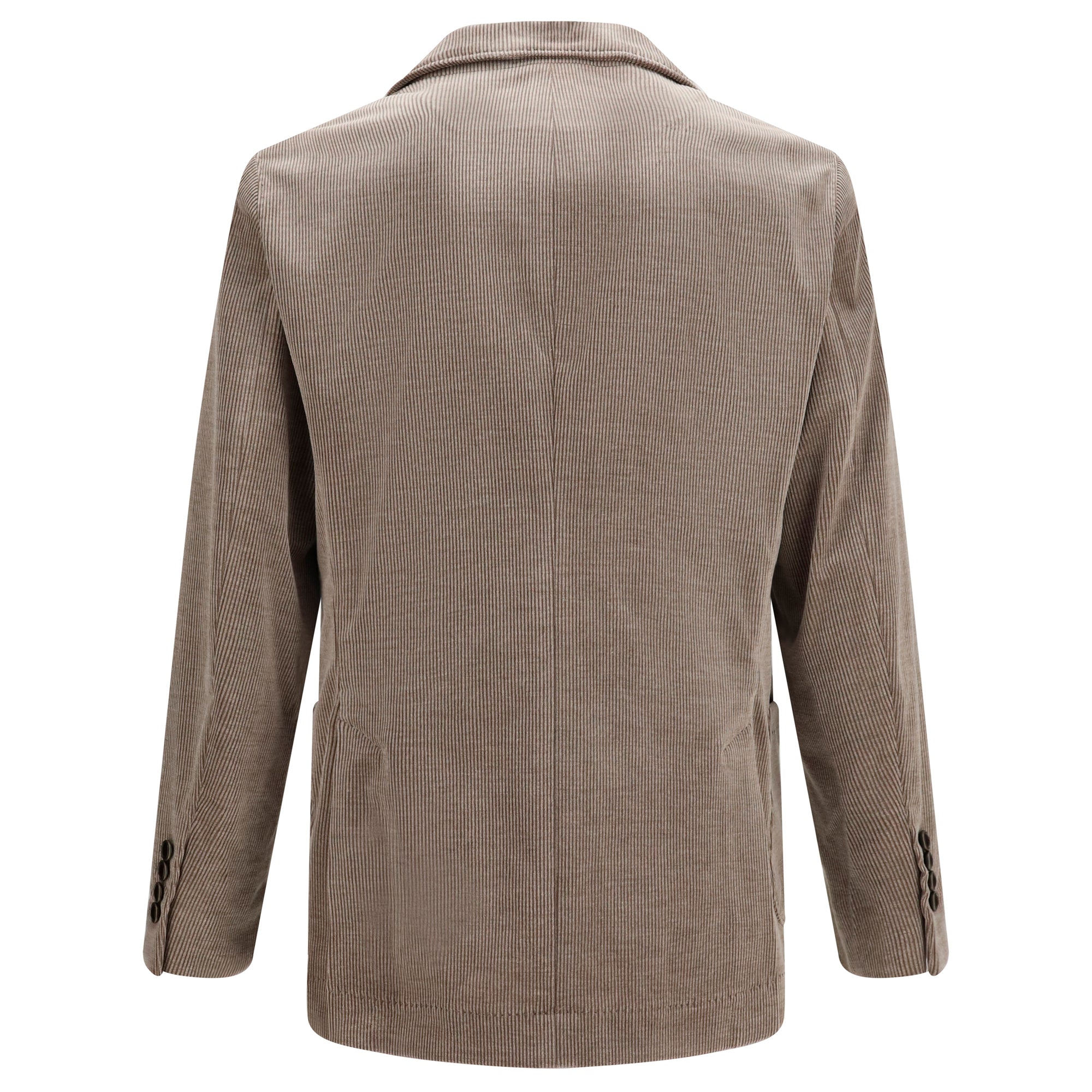 Double-breasted corduroy Jacket