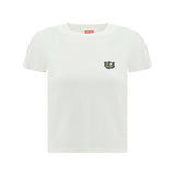 Cotton T-shirt with the embroidered “Wild Tiger”
