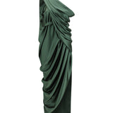 Draped midi Dress