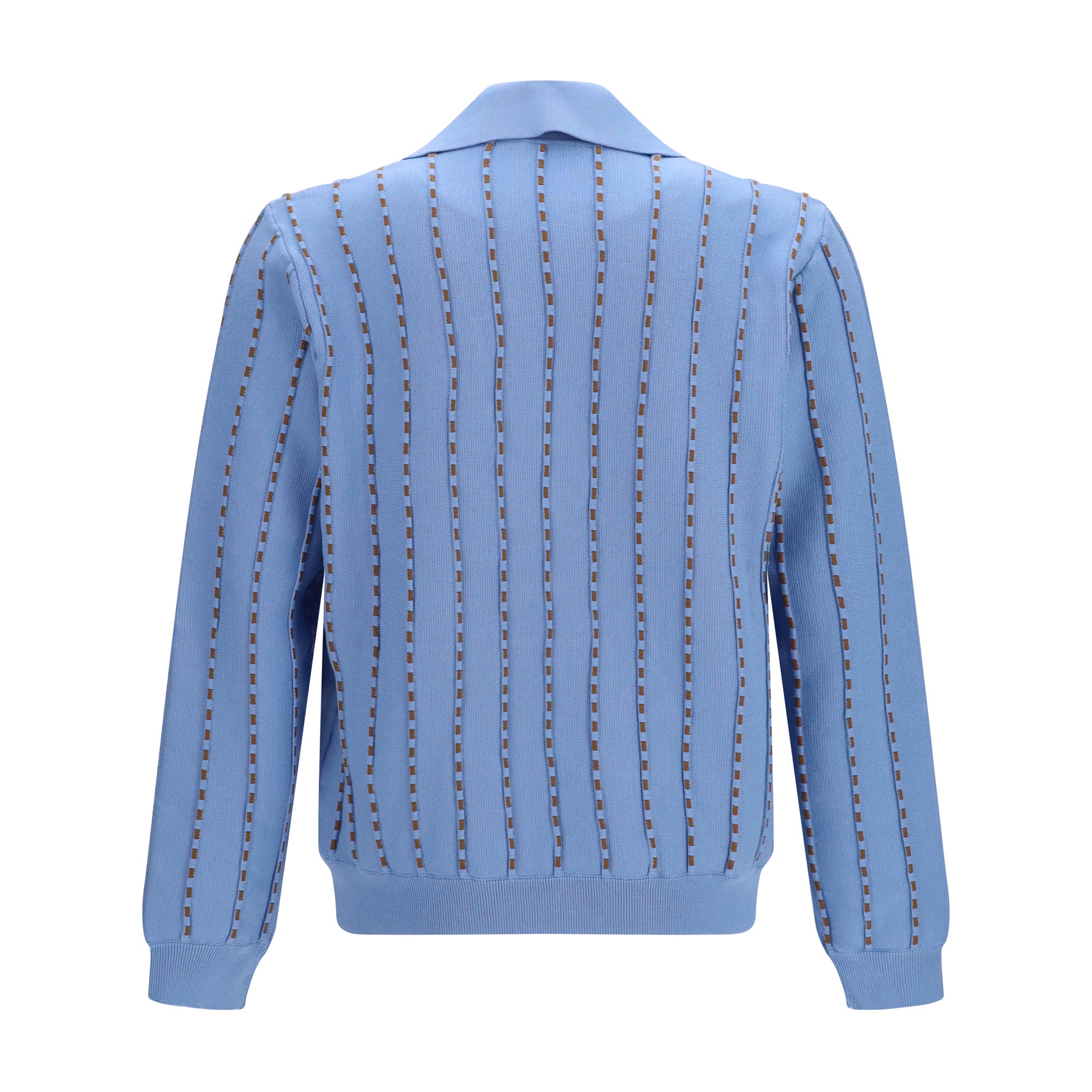 Trompe-l'œil Selleria knit Sweater