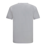 Cotton T-shirt with logo plaque