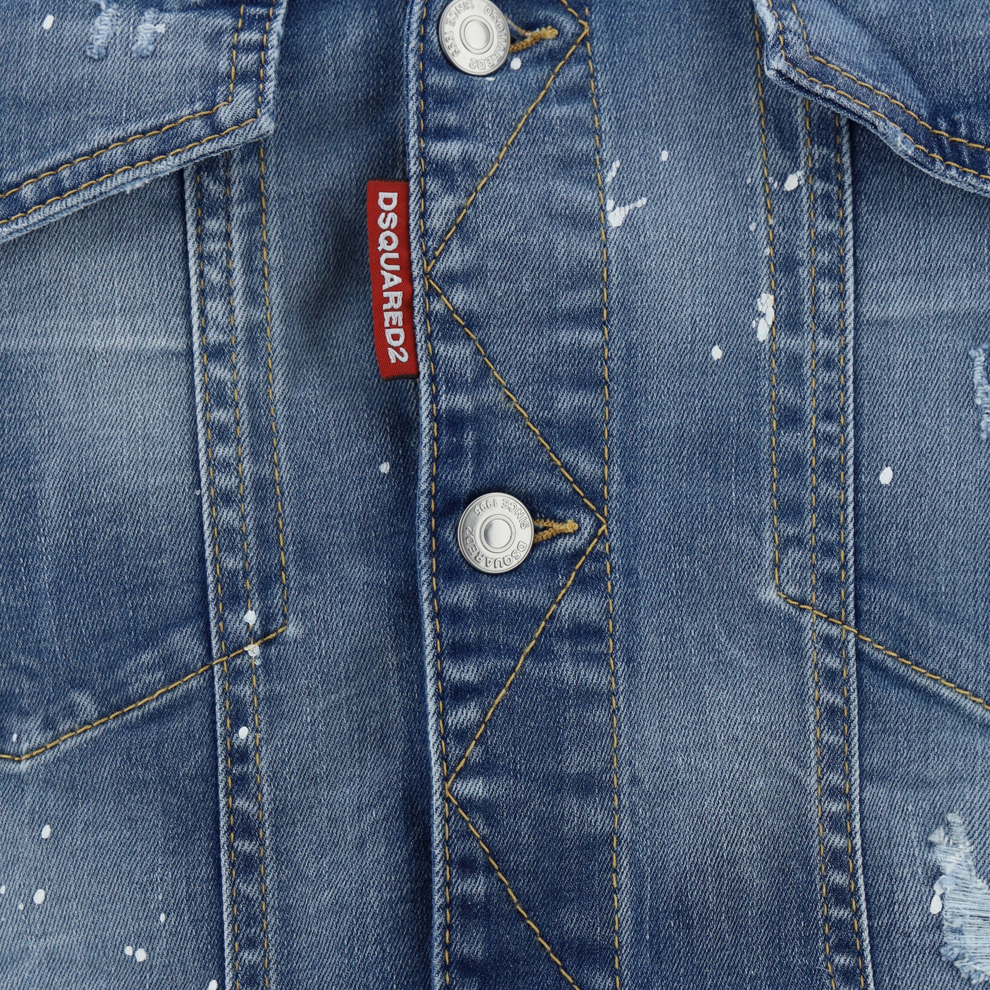 Over Denim Vest