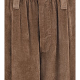 Elasticated viscose and cashmere Pants