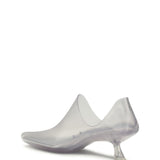 Emily Aqua PVC Ankle Boots