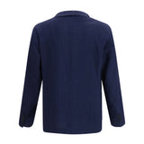 Single-breasted Jacket in herringbone fabric