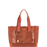 East-West Summer Banana raffia Tote Bag