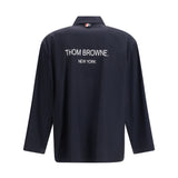 Packable logo print Jacket