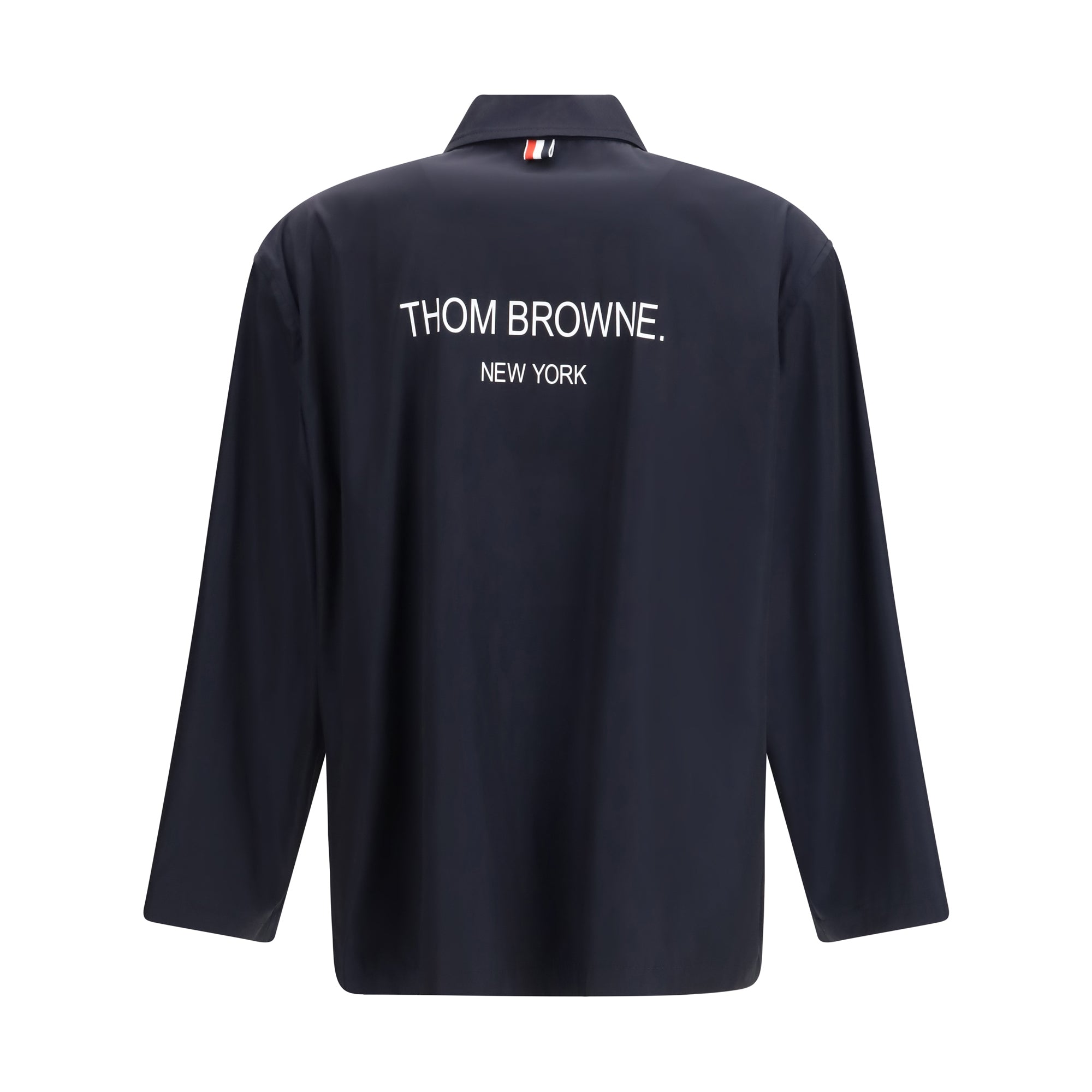 Packable logo print Jacket