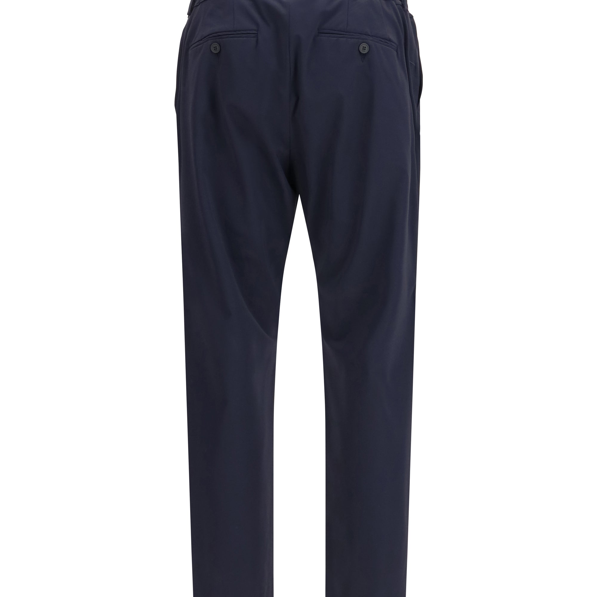 Pants with elasticated waistband