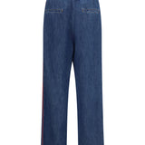 Lightweight wide-leg denim Pants