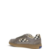 Terrace leather and Check Sneakers