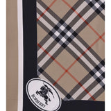 Silk Check Scarf