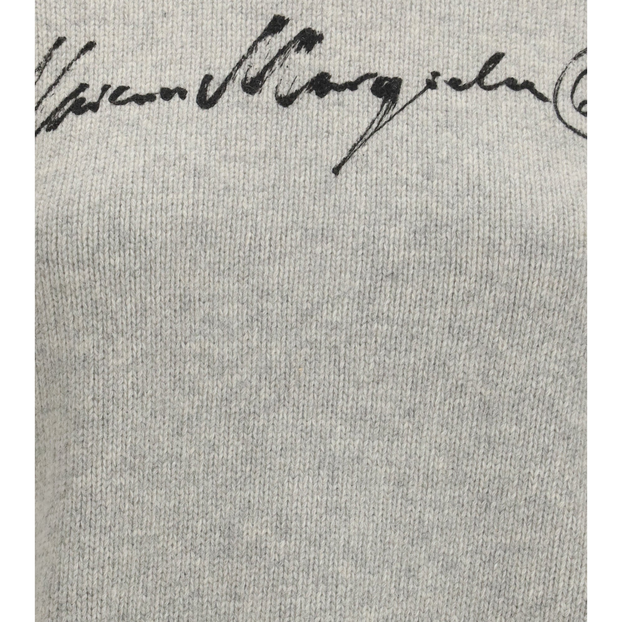 Knitted Sweater with logo lettering