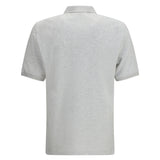 Polo in cotton jersey with short sleeves
