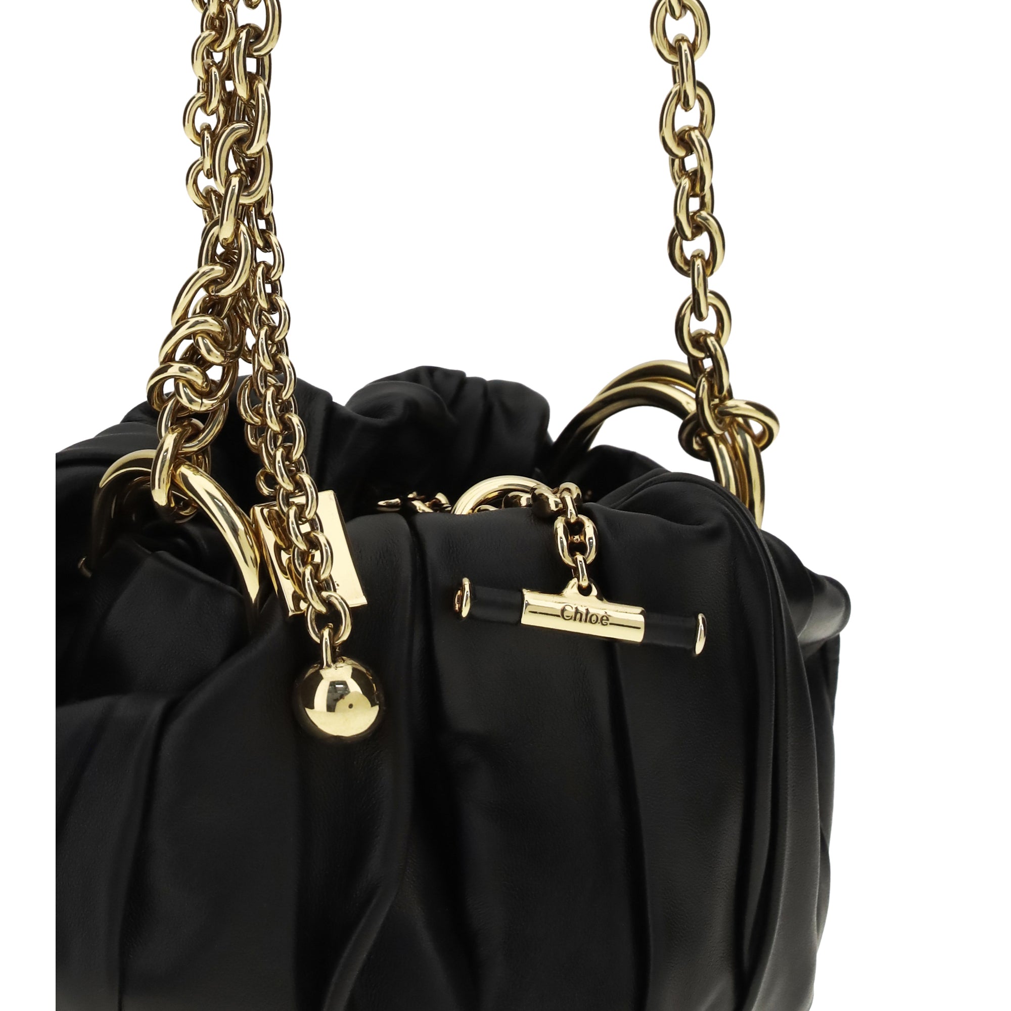 Plissé Shoulder Bag