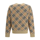 Wool Check Sweater