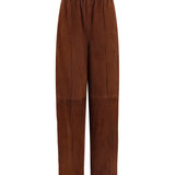 Suede Pants