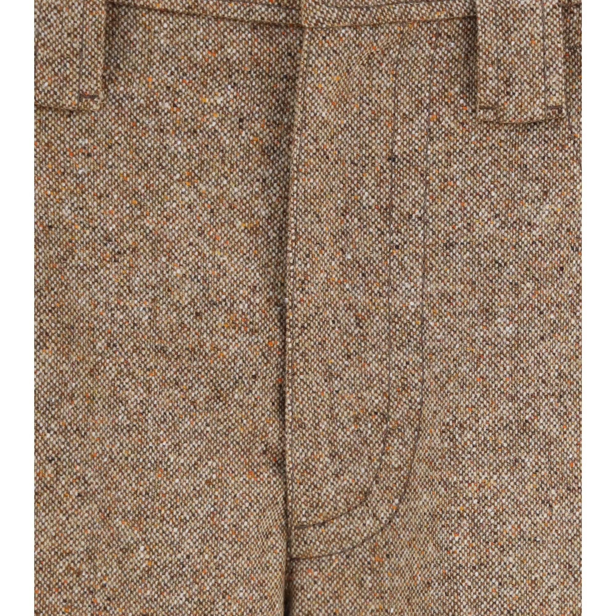 Tailored wool-blend Pants