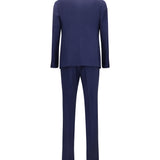 Wool Suit with double-breasted Jacket and vest