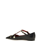 Studdy Ballerinas in kidskin