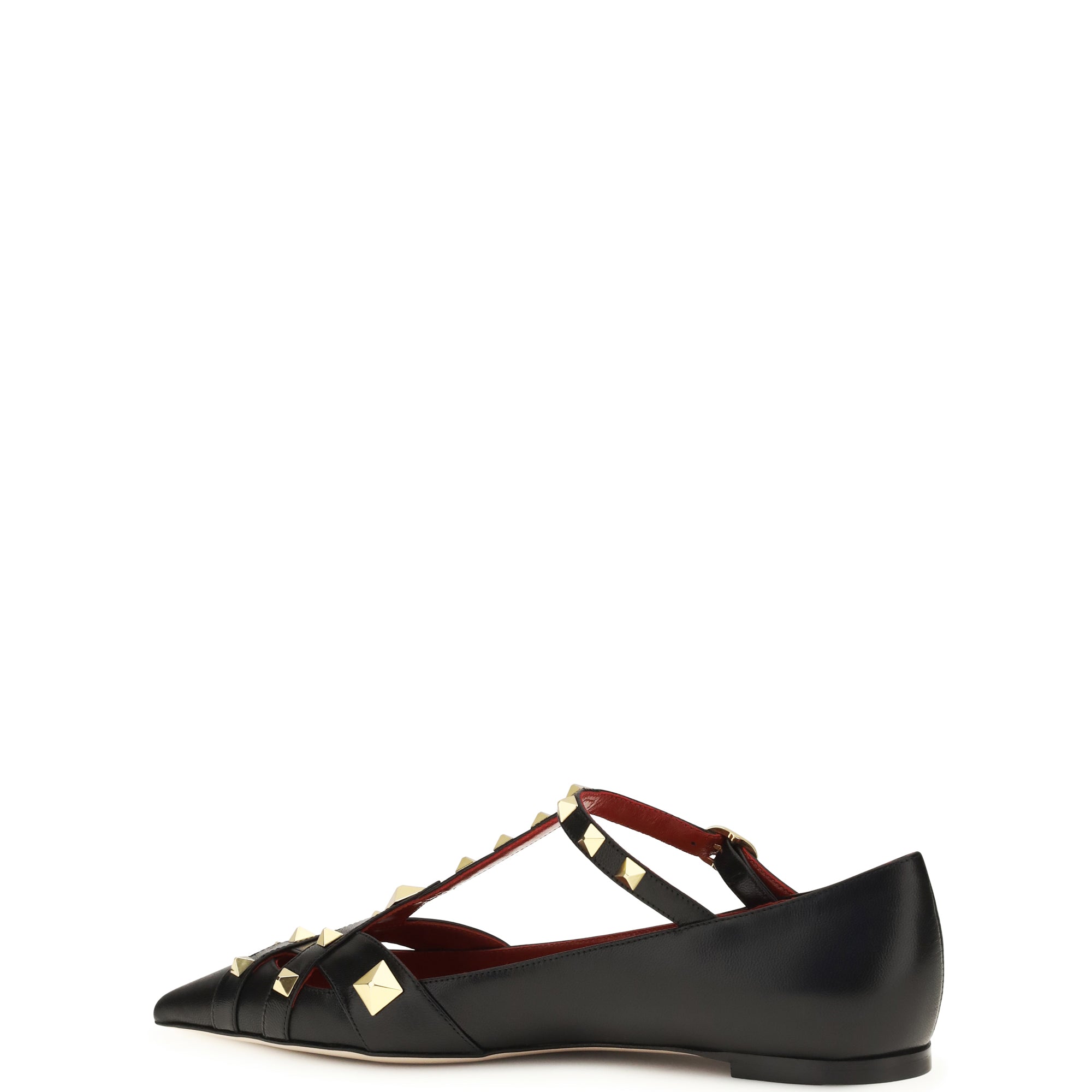 Studdy Ballerinas in kidskin